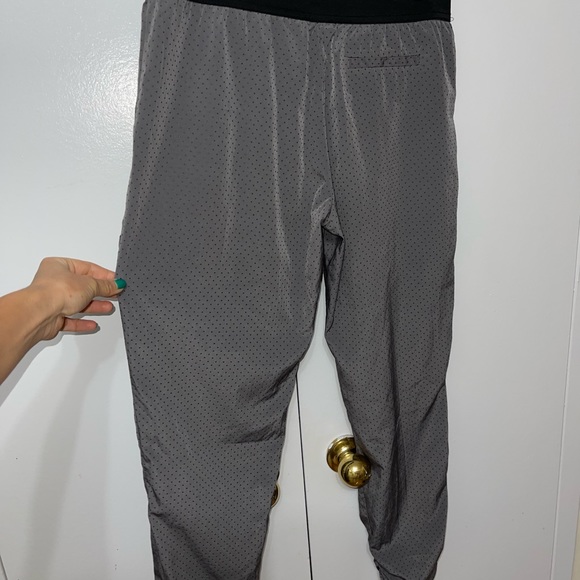River island gray fancy joggers pants - Picture 7 of 8